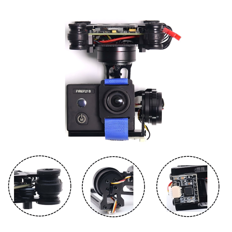 RCTOSKY Gimbal kamera tanpa si - Drone Gimbal Mount ulasan dan harga