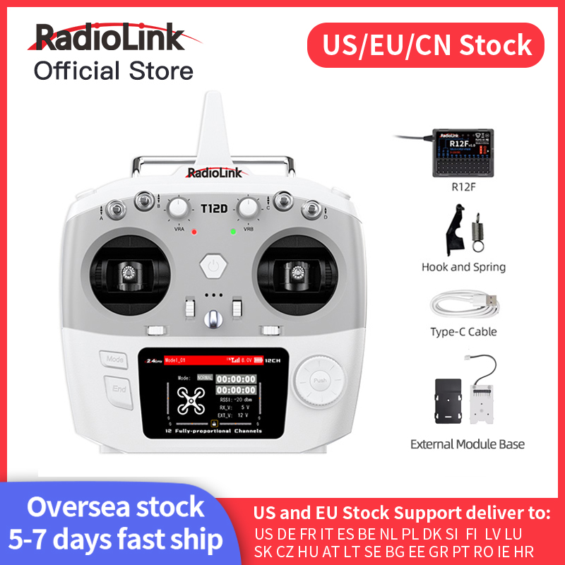 Radiolink T12D ELRS 12 Saluran - Drone Gimbal Controller ulasan dan harga