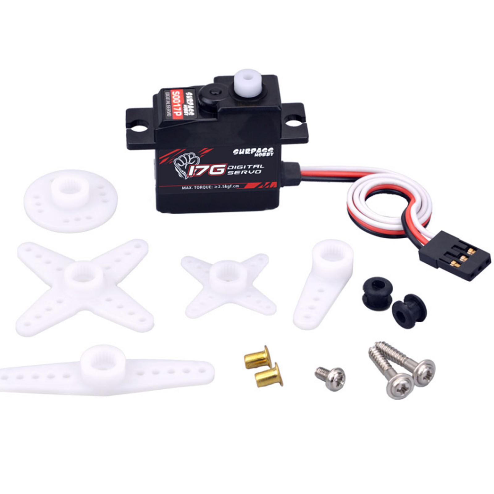 2g 3.7g 4.3g 6g 17g 25g Servo  - Drone Gimbal Controller ulasan dan harga