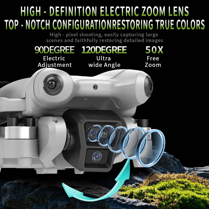 Drone Xiaomi S101 8K HD Kamera - Drone Gimbal 3 Axis ulasan dan harga